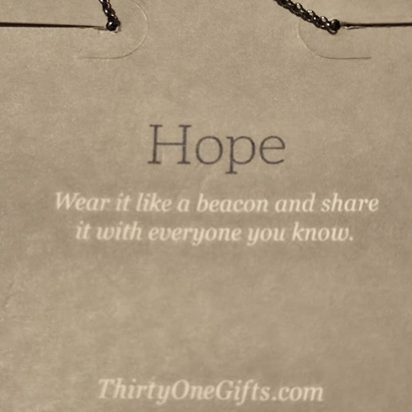 Thirty-One Enchanted Cross Necklace Antique Silver 18" W/2" Extender Retired New - Picture 6 of 7